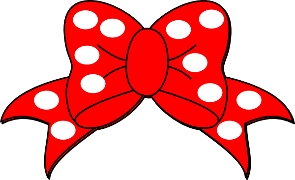 600x366 Minnie Mouse White Clip Art
