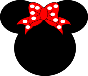 298x255 Minnie Mouse Silhouette Clip Art
