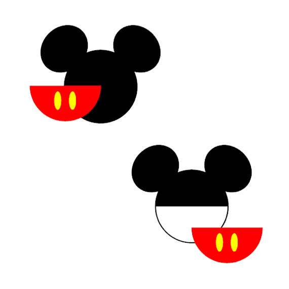 570x570 Mickey Minnie Mouse Svg Dxf Vector Cut File Cricut Silhouette