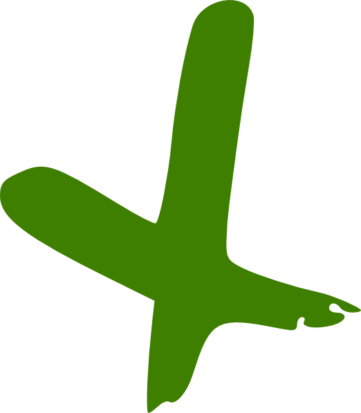 522x597 Green Cross Clipart