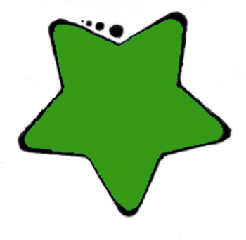 350x342 Mint Clipart Star