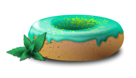 449x258 Mint Donut Clip Art