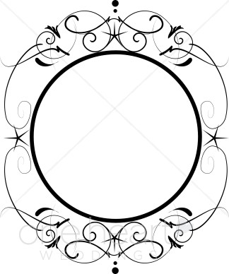 324x388 Antique Mirror Clipart Wedding Borders