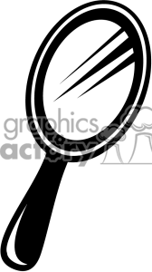 168x300 Mirror Black And White Clipart
