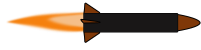 400x100 Free To Use Amp Public Domain Missile Clip Art