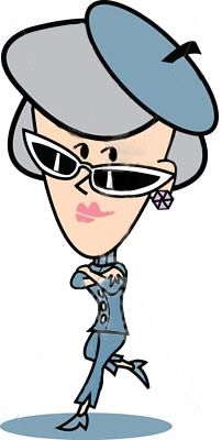 202x400 Royalty Free Clipart Image Of A Proud Grandma And A Baby