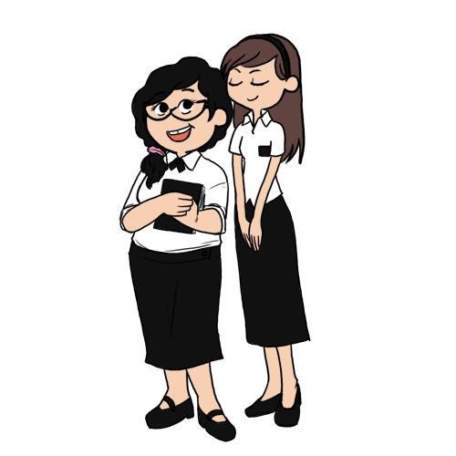 500x500 Sister Missionary Clipart