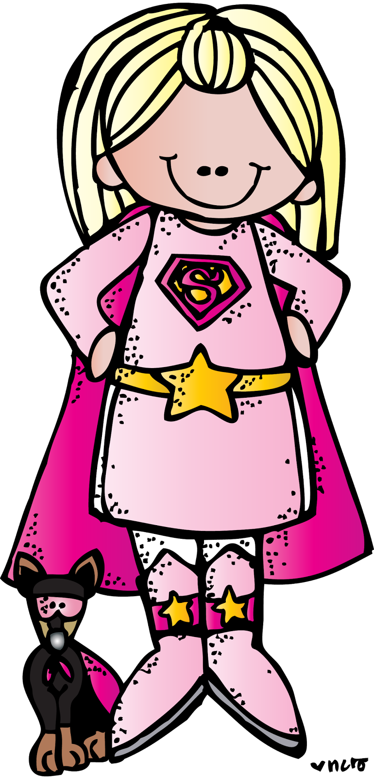 770x1600 Superhero Missionary Clipart Collection