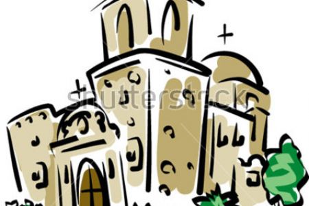 450x300 California Mission Clip Art