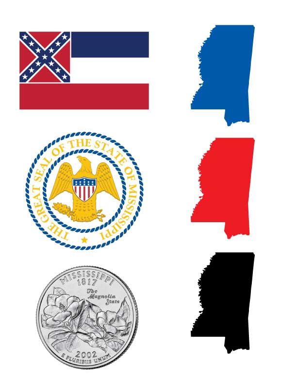612x792 Mississippi Clipart