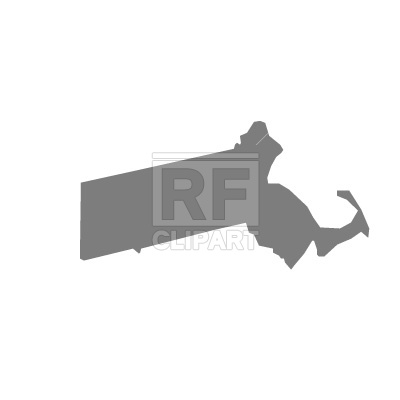 400x400 Mississippi State Map Silhouette Free Vector Clip Art Image