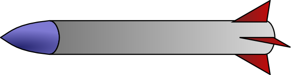 600x156 Missile Clip Art