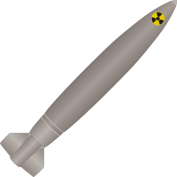 600x600 Nuke Weapon Clip Art