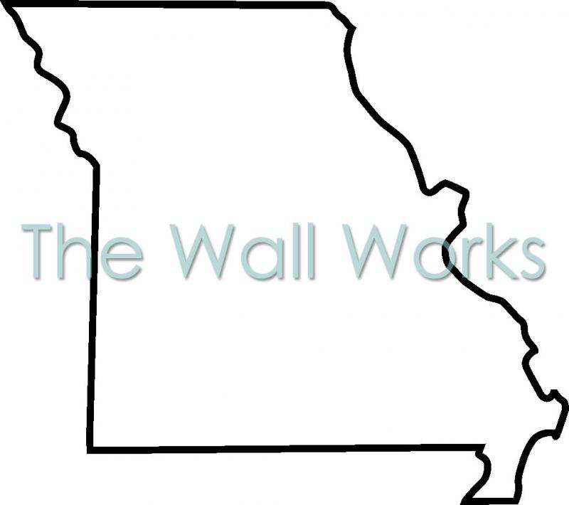 800x710 Missouri Outline Clipart