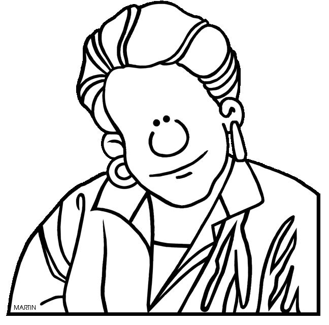 648x640 United States Clip Art By Phillip Martin, Famous People