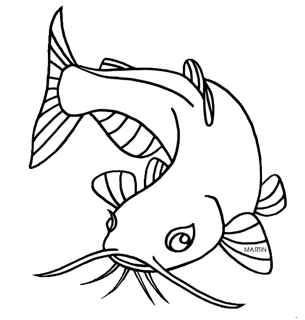 617x648 United States Clip Art By Phillip Martin, Missouri State Fish