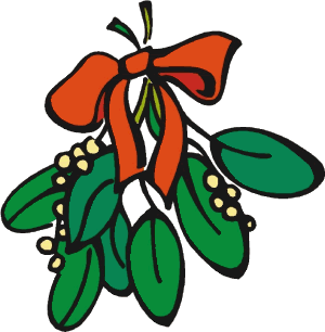 300x306 Mistletoe Clip Art Clipartfest 2