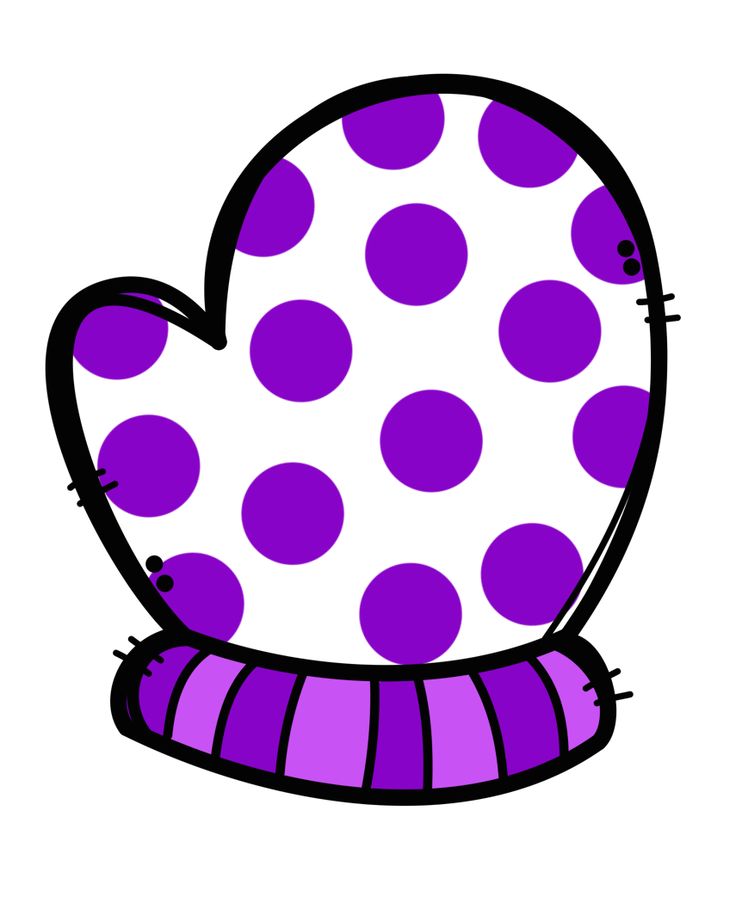 736x909 Mauve Clipart Mitten
