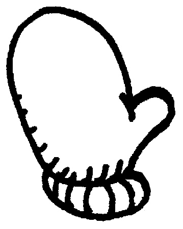 359x449 Mitten Clip Art