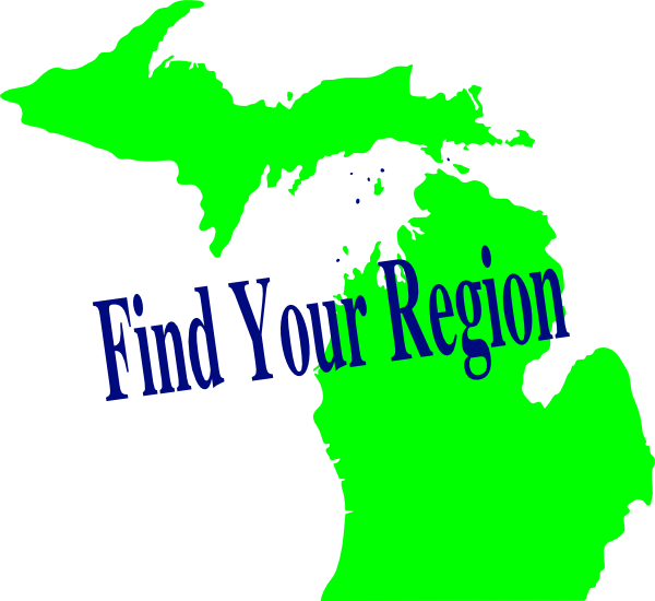600x550 Michigan Region Clip Art