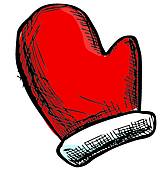 163x170 Mitten Clip Art
