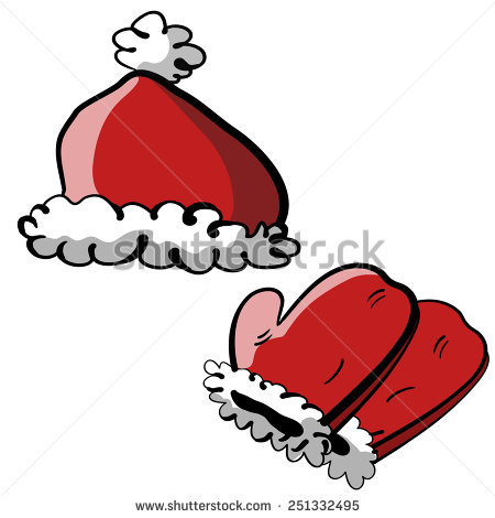 450x470 Pair Clipart Red Mitten