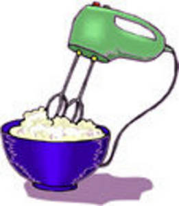 261x300 Clipart Picture Of A Hand Mixer Mixing Batter