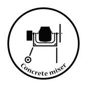 170x170 Concrete Mixer Clip Art
