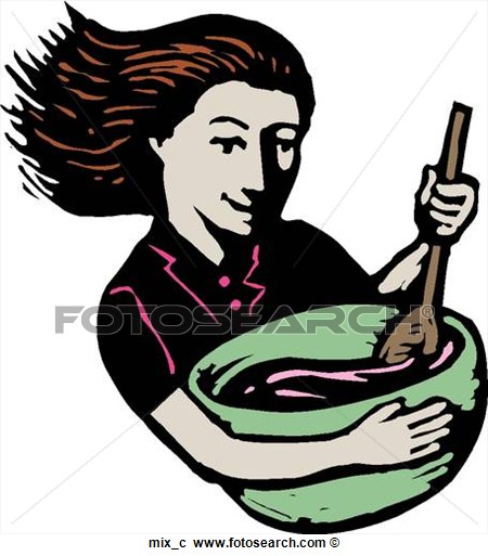 450x513 Mixing Clipart