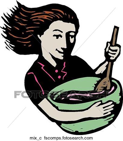 410x470 Clipart Of Mix Mix C