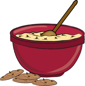 297x300 Cookie Dough Clipart