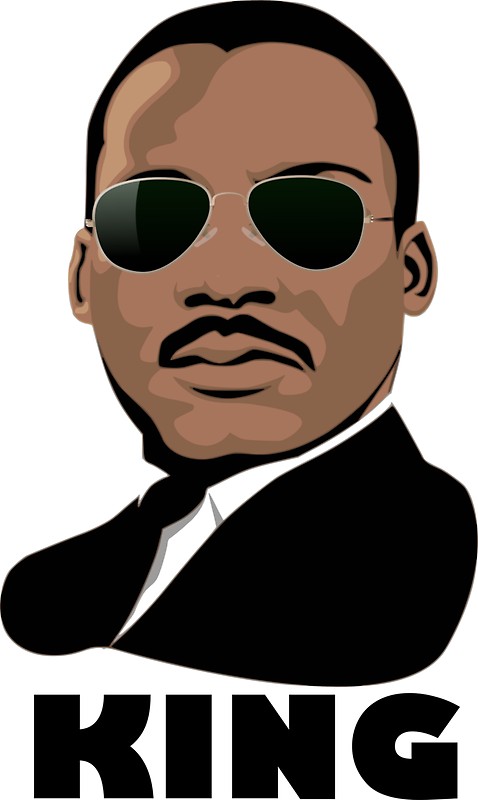 478x800 Rev. Dr. Martin Luther King, Jr. Stickers By Thegreatiam Redbubble
