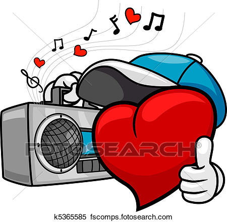 450x440 Stock Illustration Of Music Lover K5365585