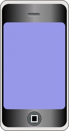 224x425 Clip Art Phone Music Clipart