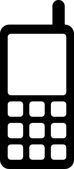 258x591 Phone Clip Art