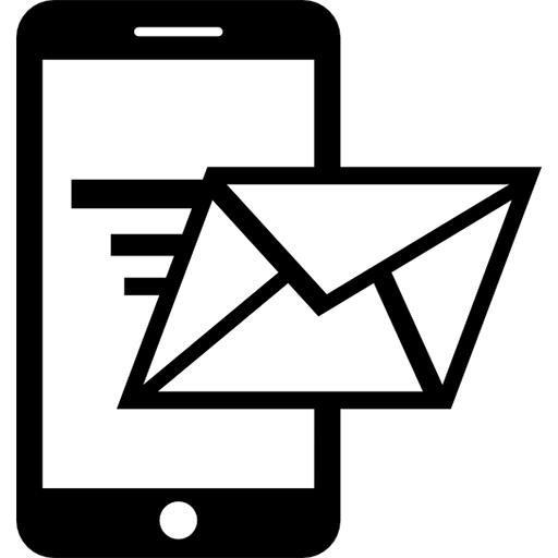 512x512 Mobile Email Send Icon Free Icons Download