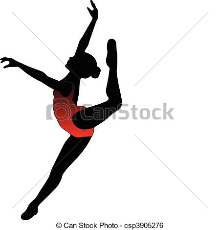 450x470 Dancer Clipart Modern Dancer