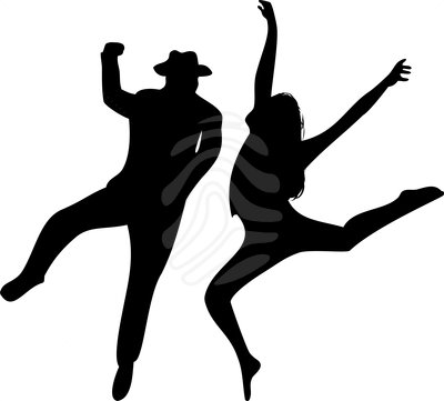 400x361 Dancing Clipart Dancer Silhouette