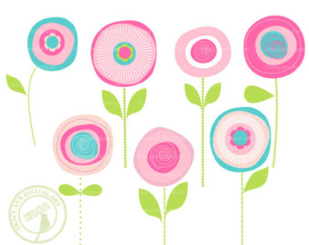 340x270 Flower Clipart Modern