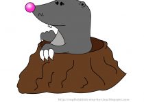 210x150 Clip Art Clip Art Mole