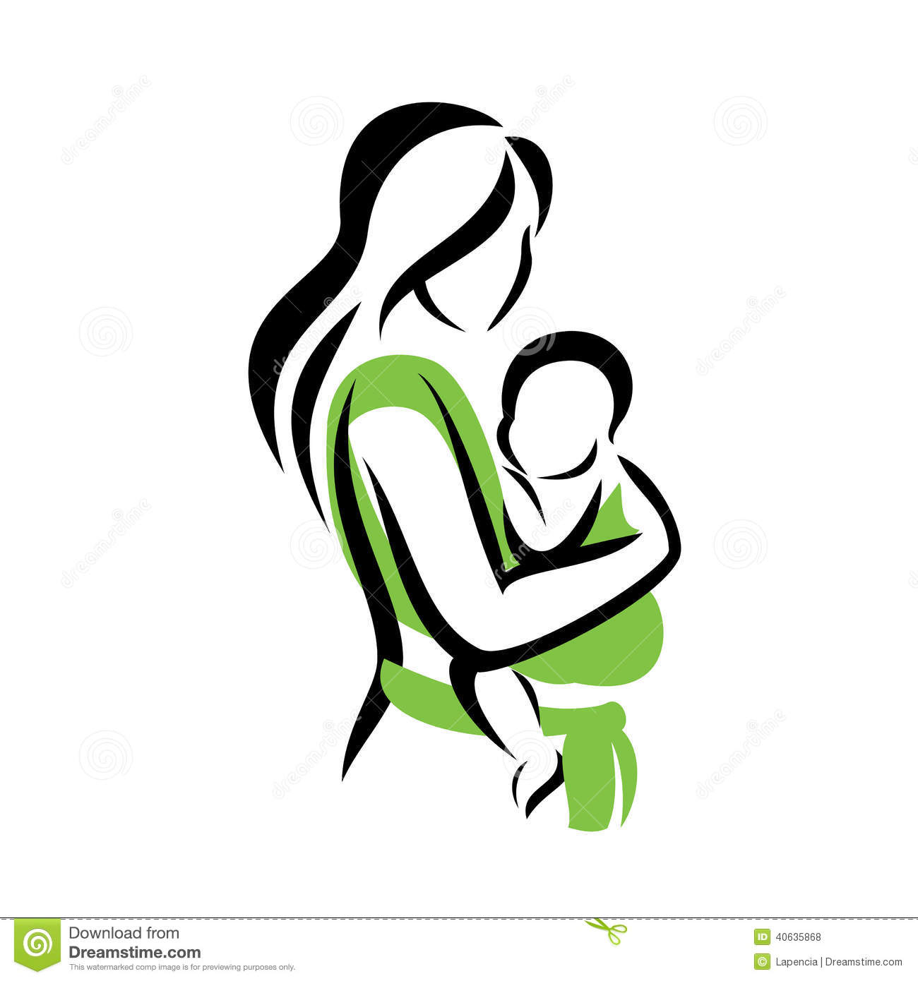 1300x1390 Mother And Baby Clipart Mom Newborn