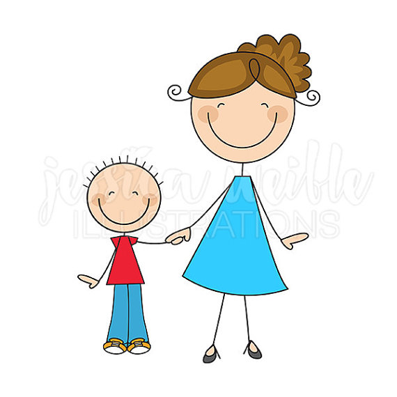 Mom And Son Clipart | Free download on ClipArtMag