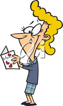 208x350 Happy Pregnant Woman Prepared To Be A Mother. Mother's Day Clipart