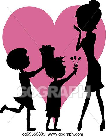 365x470 Mom Son Clip Art