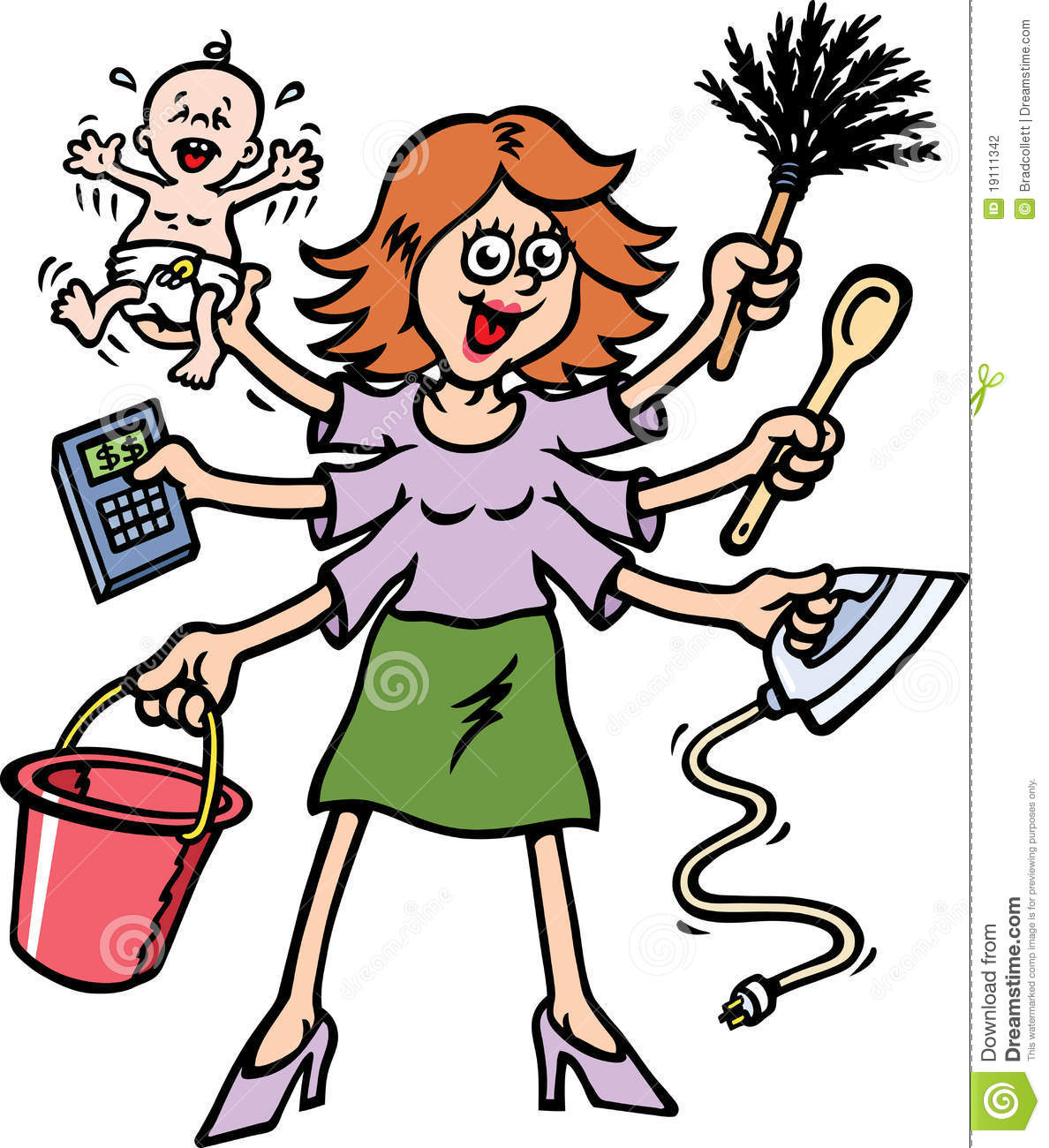 1188x1300 Free Busy Mom Clipart