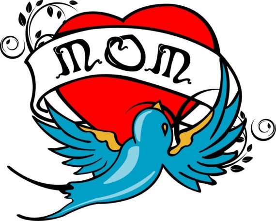 570x456 Mom Tattoo Clip Art Related Keywords