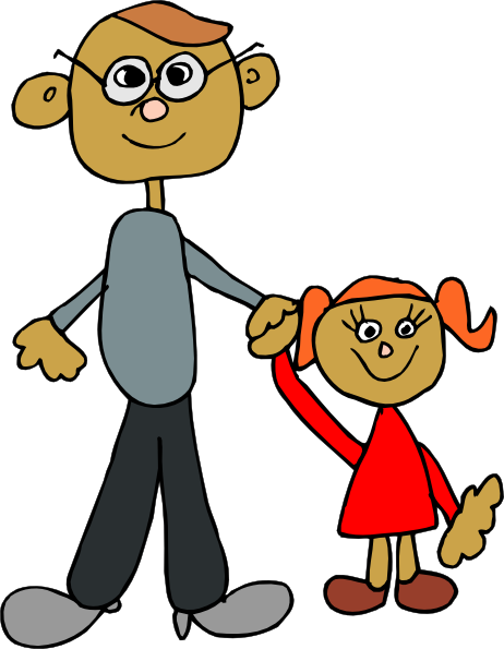 462x595 Parent And Mom Clipart