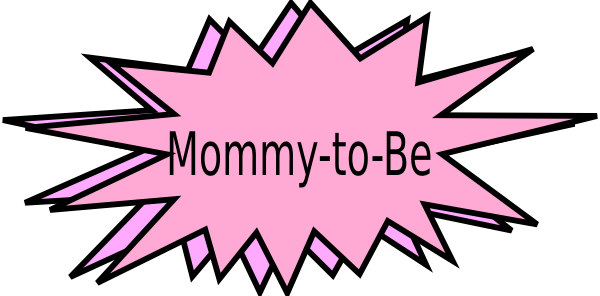 600x296 Mommy To Be Clip Art