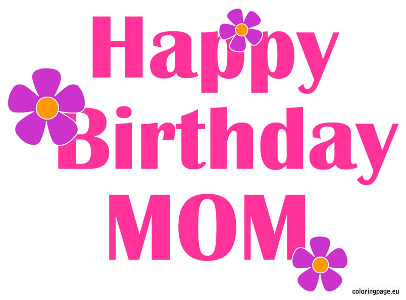 804x595 Birthday Mommy Clipart