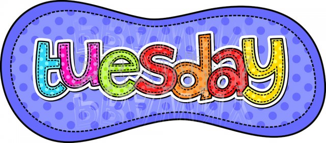 640x280 Amonday Clipart Day The Week